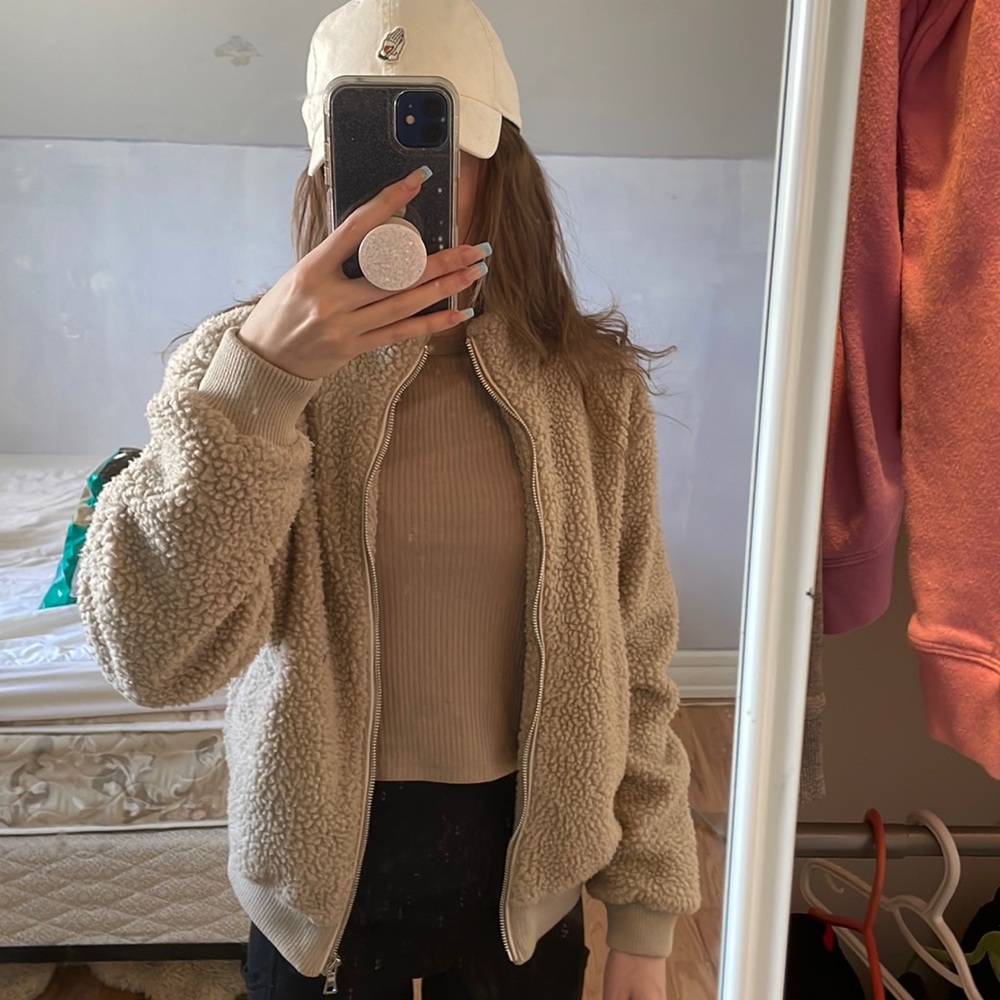 Sherpa Teddy Bear Jacket